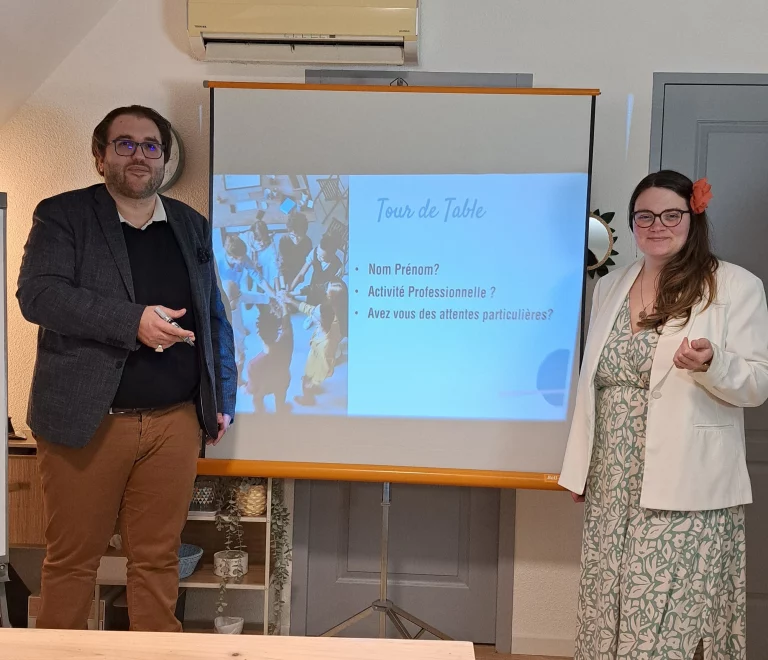 Ateliers gratuits bien-être à saumur Terra Sana Mélissa Duval et Alexis Lavigne