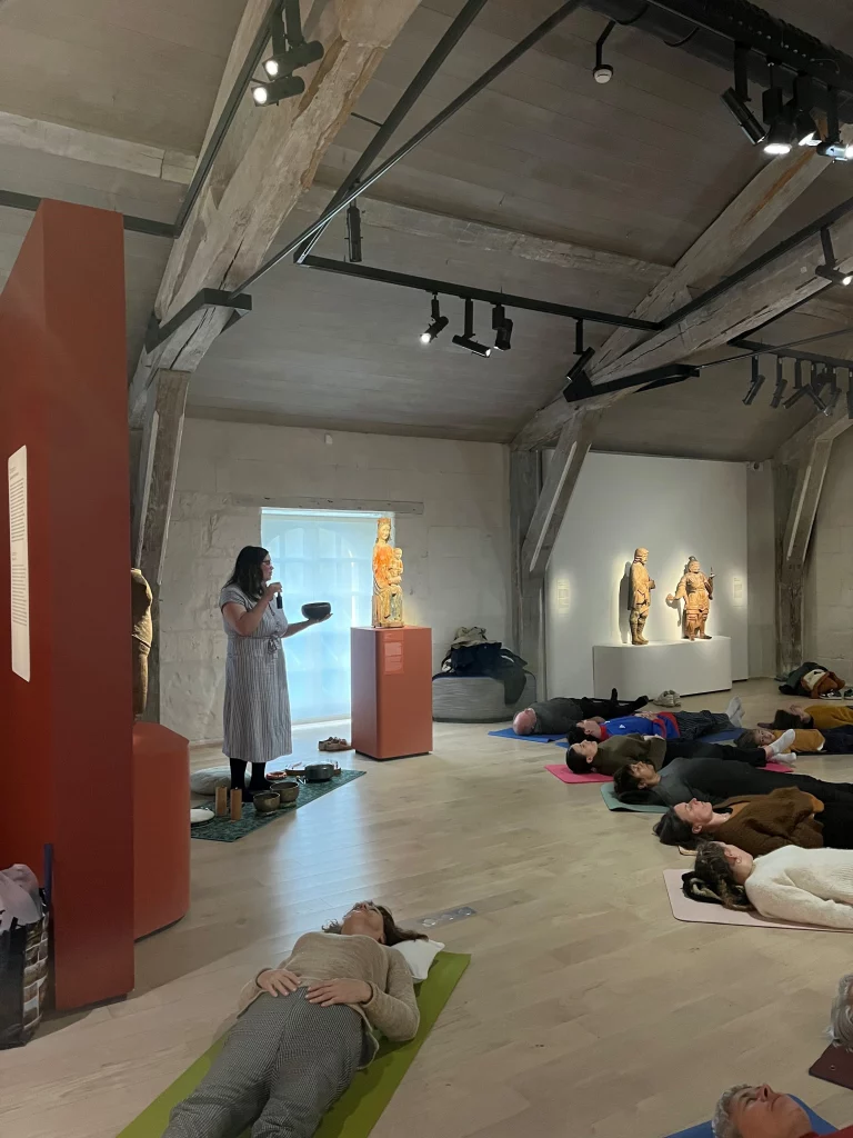 Mélissa Duval anime un voyage sonore pour le bien être à saumur
