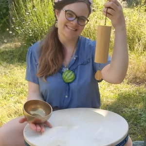 Mélissa Duval anime un voyage sonore pour le bien être à Saumur